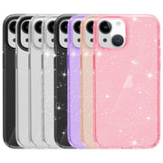 Custodia glitter antiurto per iPhone 15