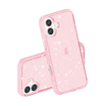 Custodia glitter antiurto per iPhone 15 e 16