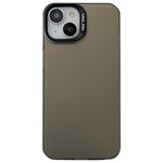 Custodia satinata semi trasparente per iPhone 14