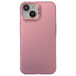 Custodia satinata semi trasparente per iPhone 14