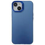 Custodia satinata semi trasparente per iPhone 14
