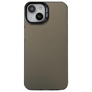 Custodia satinata semi trasparente per iPhone 14
