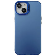 Custodia satinata semi trasparente per iPhone 14