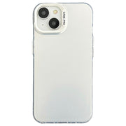 Custodia satinata semi trasparente per iPhone 14