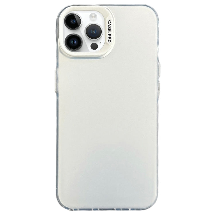 Custodia satinata semi trasparente per iPhone compatibili
