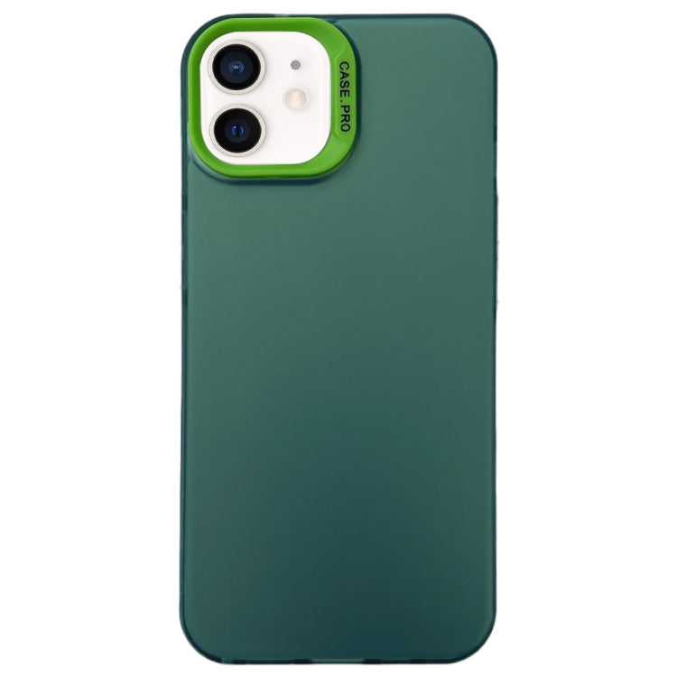 Custodia satinata semi trasparente per iPhone compatibili
