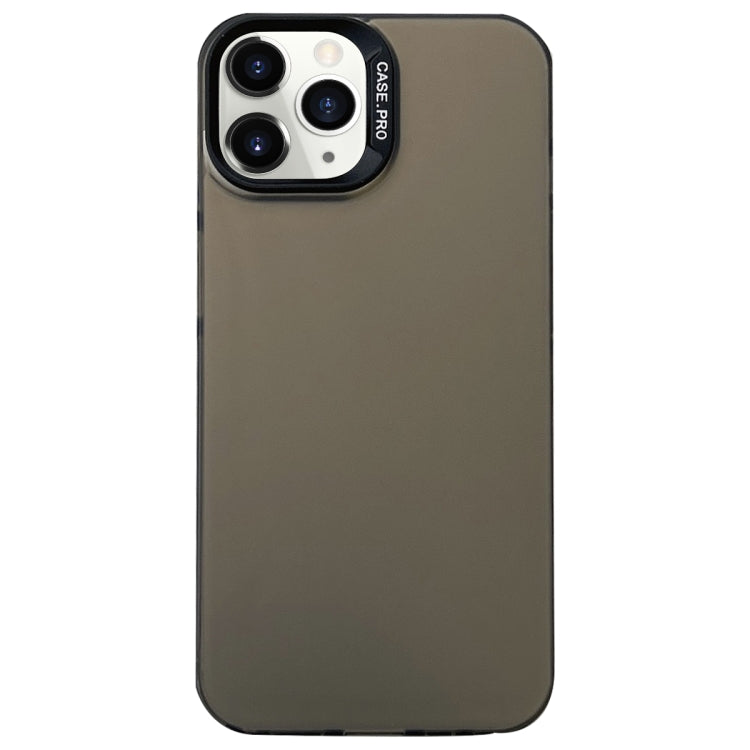 Custodia satinata semi trasparente per iPhone compatibili