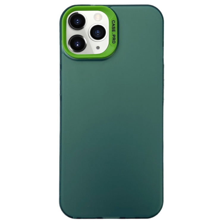 Custodia satinata semi trasparente per iPhone compatibili
