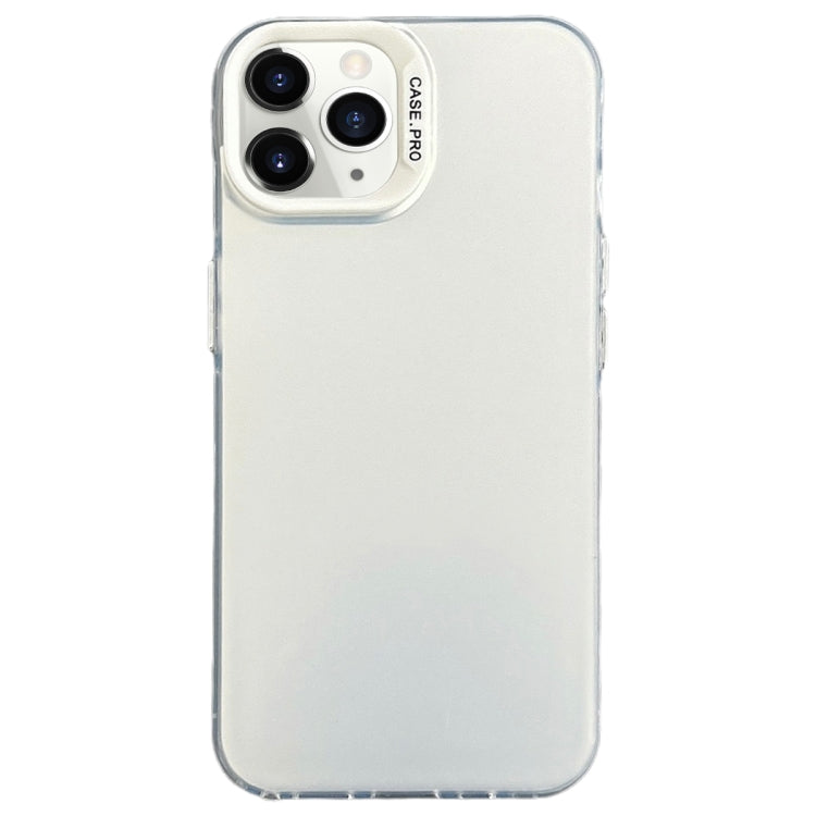Custodia satinata semi trasparente per iPhone compatibili