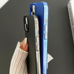Custodia satinata semi trasparente per iPhone compatibili