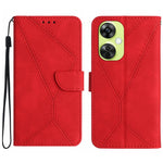 Custodia per telefono in pelle goffrata con cuciture, For OnePlus Nord CE 3 Lite, For OnePlus Nord 6 5G, For OnePlus 15R, For OnePlus 15 5G