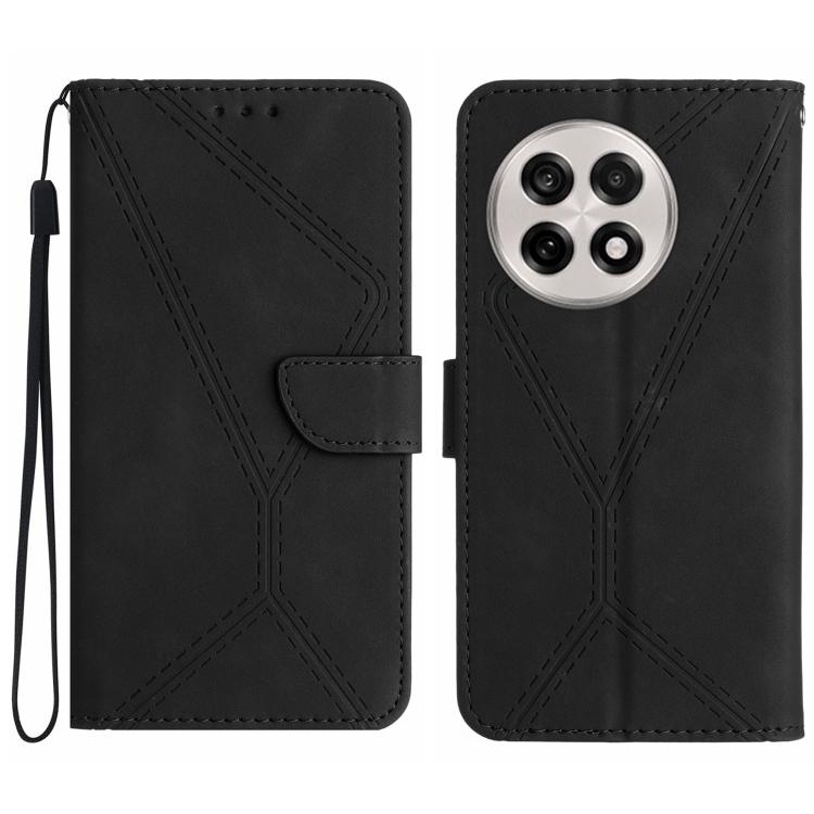 Custodia per telefono in pelle goffrata con cuciture, For OnePlus Nord 5 5G / Ace 5 Ultra, For OnePlus 13T, For OnePlus 13R, For OnePlus 13