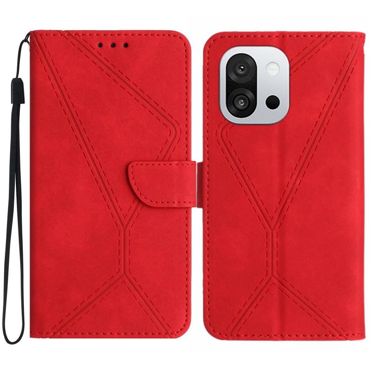 Custodia per telefono in pelle goffrata con cuciture, For OnePlus Nord 5 5G / Ace 5 Ultra, For OnePlus 13T, For OnePlus 13R, For OnePlus 13
