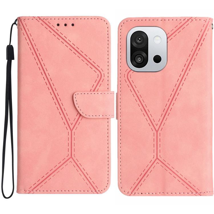 Custodia per telefono in pelle goffrata con cuciture, For OnePlus Nord 5 5G / Ace 5 Ultra, For OnePlus 13T, For OnePlus 13R, For OnePlus 13