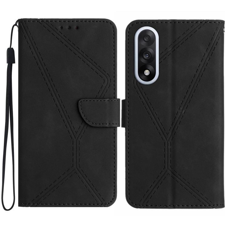 Custodia per telefono in pelle goffrata con cuciture, For OnePlus Nord 5 5G / Ace 5 Ultra, For OnePlus 13T, For OnePlus 13R, For OnePlus 13