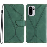 Custodia per telefono in pelle goffrata con cuciture, For OnePlus Nord CE 3 Lite, For OnePlus Nord 6 5G, For OnePlus 15R, For OnePlus 15 5G
