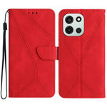 Custodia per telefono in pelle goffrata con cuciture, For OnePlus Nord CE 3 Lite, For OnePlus Nord 6 5G, For OnePlus 15R, For OnePlus 15 5G