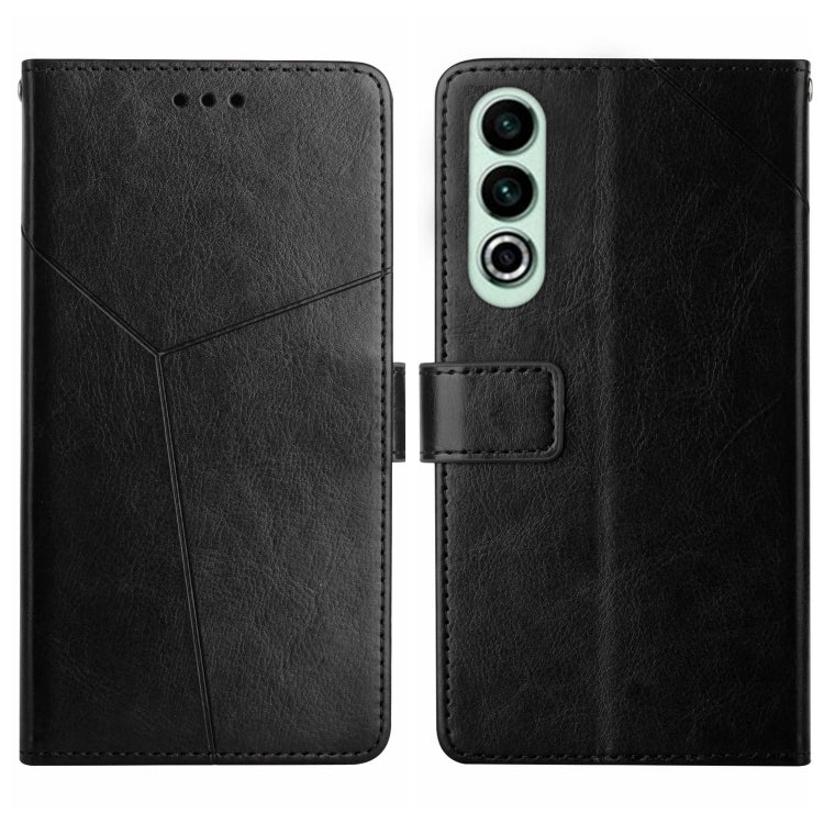 Custodia per cellulare in pelle con motivo a Y a forma di Y, For OnePlus Nord CE4, For OnePlus 12R 5G Global, For OnePlus 12 5G Global, For OnePlus Nord CE 3 Lite