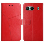 Custodia per cellulare in pelle con motivo a Y a forma di Y, For OnePlus 13T, For OnePlus 13R, For OnePlus 13, For OnePlus Nord 4 5G