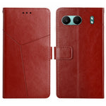 Custodia per cellulare in pelle con motivo a Y a forma di Y, For OnePlus 13T, For OnePlus 13R, For OnePlus 13, For OnePlus Nord 4 5G