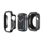 Custodia per orologio per armatura in TPU ibrida per PC 2 in 1, For Apple Watch Series 6 / 5 / 4 / SE 44mm, For Apple Watch Series 6 / 5 / 4 / SE 40mm, For Apple Watch Ultra 3 / 2 / 1 49mm