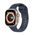 Cinturino per orologio in gomma fluorurata con trama a punti, For Apple Watch Ultra 49mm, For Apple Watch SE 2023 44mm, For Apple Watch 8 41mm, For Apple Watch SE 2023 40mm