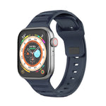 Cinturino per orologio in gomma fluorurata con trama a punti, For Apple Watch SE 2022 44mm, For Apple Watch 9 41mm, For Apple Watch 7 41mm, For Apple Watch 7 45mm