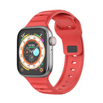 Cinturino per orologio in gomma fluorurata con trama a punti, For Apple Watch SE 40mm, For Apple Watch SE 44mm, For Apple Watch 6 40mm, For Apple Watch 6 44mm