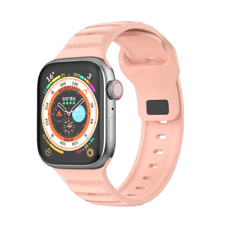 Cinturino per orologio in gomma fluorurata con trama a punti, For Apple Watch 42mm, For Apple Watch 38mm