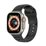 Cinturino per orologio in gomma fluorurata con trama a punti, For Apple Watch 8 45mm, For Apple Watch Ultra 2 49mm, For Apple Watch SE 2022 40mm, For Apple Watch 9 45mm