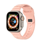 Cinturino per orologio in gomma fluorurata con trama a punti, For Apple Watch 8 45mm, For Apple Watch Ultra 2 49mm, For Apple Watch SE 2022 40mm, For Apple Watch 9 45mm