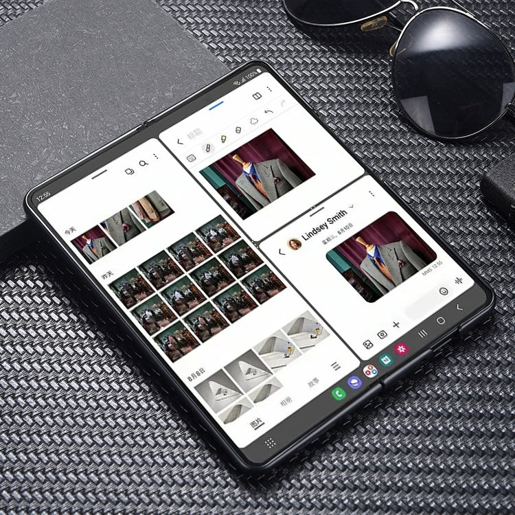 Custodia TPU antiurto in nylon per Samsung Galaxy Z Fold5