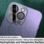 Imak Pellicola con lente in vetro integrata ad alta definizione, For iPhone 15 Pro / 15 Pro Max, For iPhone 15 / 15 Plus