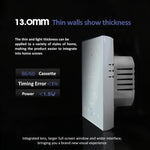 Termostato LED BHT-008GBL 95-240V 16A senza WiFi
