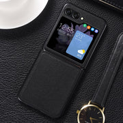 Custodia in vera pelle per Samsung Galaxy Z Flip6