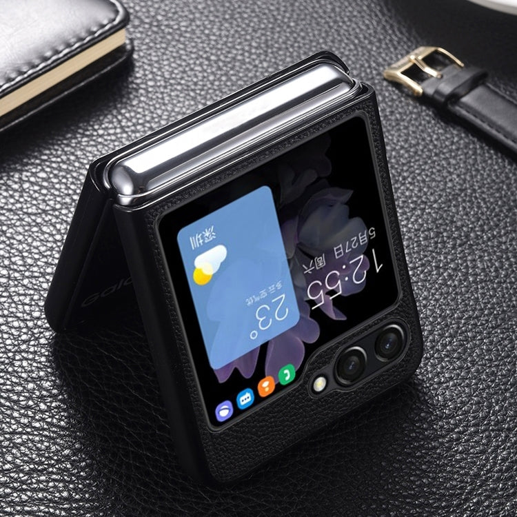 Custodia in vera pelle per Samsung Galaxy Z Flip6