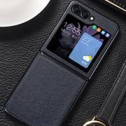Custodia in vera pelle per Samsung Galaxy Z Flip6