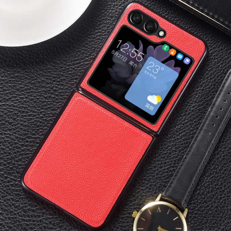 Custodia in vera pelle per Samsung Galaxy Z Flip6