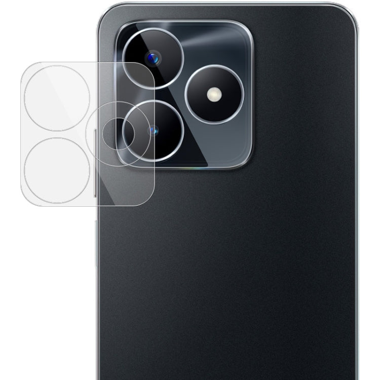 Imak Pellicola con lente in vetro integrata ad alta definizione, For Realme C53 4G Global / Narzo N53, For Realme 10 Pro+ 5G Global