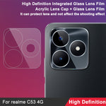 Imak Pellicola con lente in vetro integrata ad alta definizione, For Realme C53 4G Global / Narzo N53, For Realme 10 Pro+ 5G Global