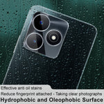 Imak Pellicola con lente in vetro integrata ad alta definizione, For Realme C53 4G Global / Narzo N53, For Realme 10 Pro+ 5G Global