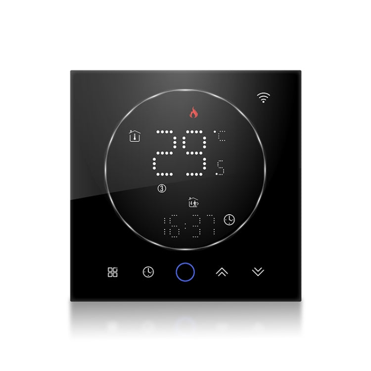 BHT-008GCL 95-240V AC 5A Smart Home Caldaia Riscaldamento LED Termostato Senza WiFi, Without WiFi