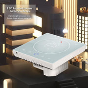 BHT-008GCL 95-240V AC 5A Smart Home Caldaia Riscaldamento LED Termostato Senza WiFi, Without WiFi