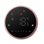 Termostato rotondo intelligente per riscaldamento acqua con WiFi