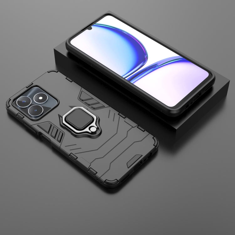 Supporto per anello magnetico PC + custodia per telefono in TPU, For Realme C53 4G