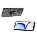 Supporto per anello magnetico PC + custodia per telefono in TPU, For Realme C53 4G