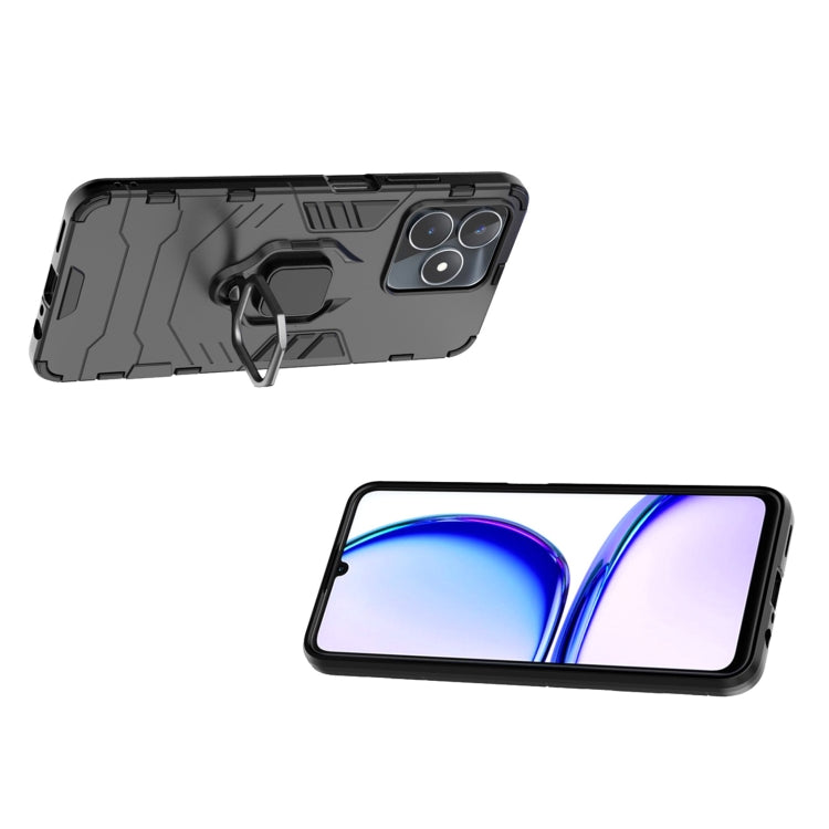 Supporto per anello magnetico PC + custodia per telefono in TPU, For Realme C53 4G