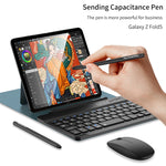 Custodia in pelle per tastiera Bluetooth con regolazione dell'ingranaggio GKK con penna + tastiera + mouse + custodia, For Samsung Galaxy Z Fold5