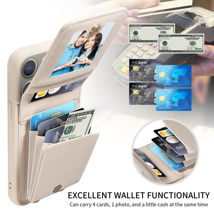 Custodia portafoglio in pelle per iPhone 14 e modelli compatibili