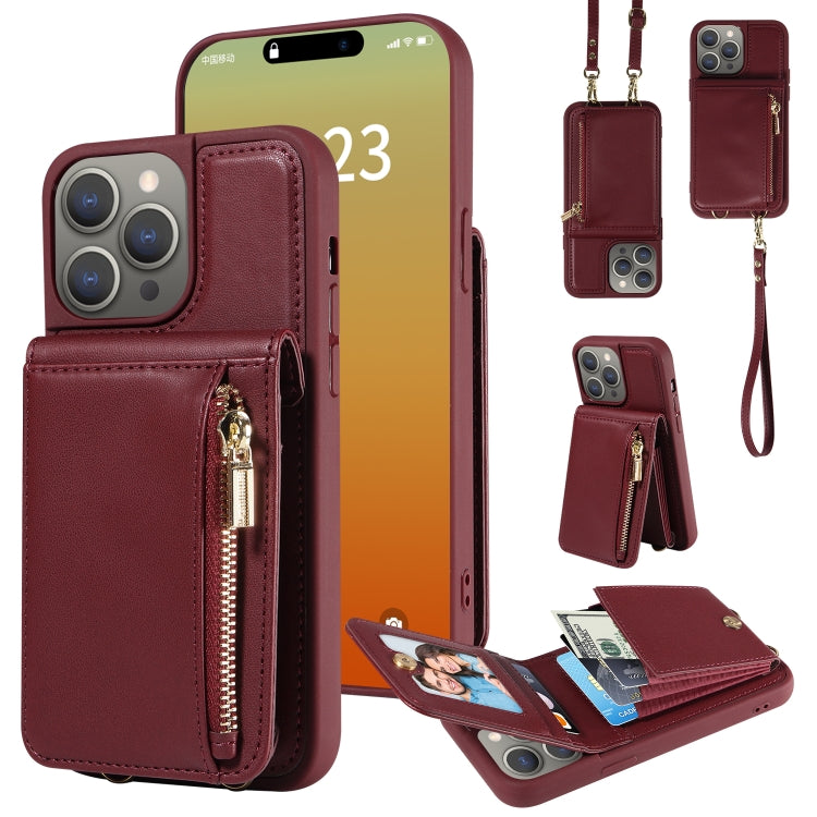 Custodia portafoglio in pelle per iPhone 14 e modelli compatibili